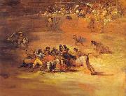 Francisco Jose de Goya Scene of Bullfight oil painting on canvas